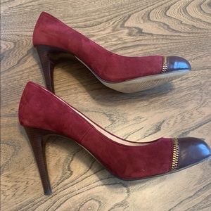 Michael Kors suede heels